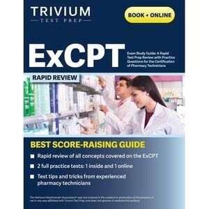 ExCPT Exam Study Guide: A Rapid Test Prep Review with Practice Questions for the